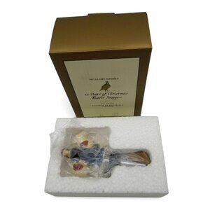 WILLIAMS SONOMA 12 Days Of Christmas Bottle Stopper 2012 Milkmaid Boxed